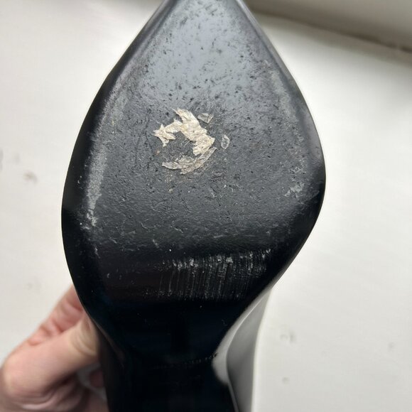 Saint Laurent B+W Stiletto Heel - Size 37 - Picture 7 of 9